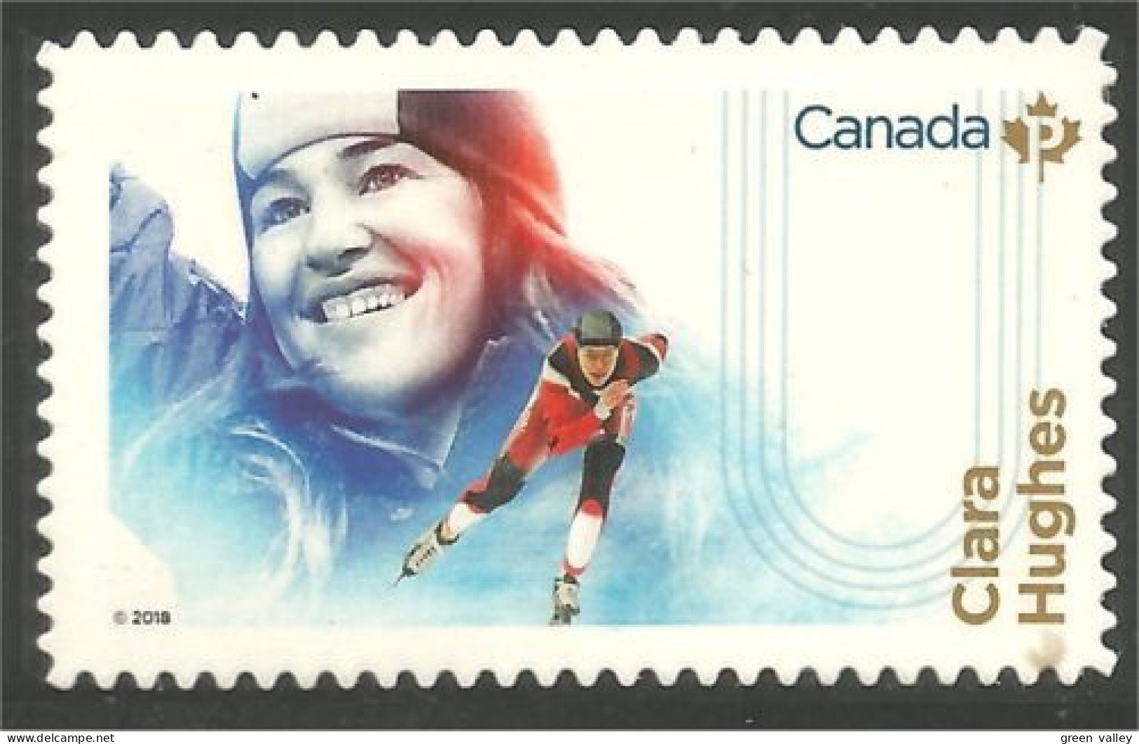 Canada Women Femmes Clara Hughes Skating Annual Collection Annuelle MNH ** Neuf SC (C30-83ib) - Wintersport (Sonstige)