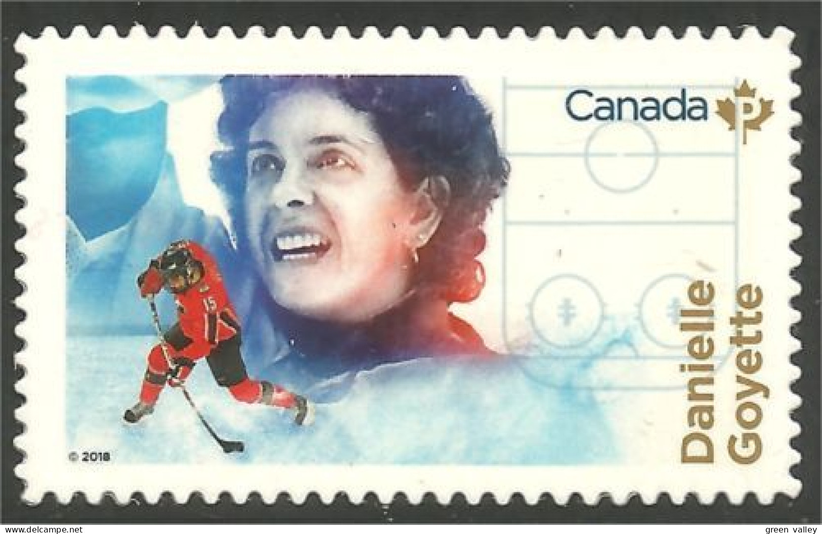 Canada Women Femmes Danielle Goyette Hockey Annual Collection Annuelle MNH ** Neuf SC (C30-82ia) - Nuovi