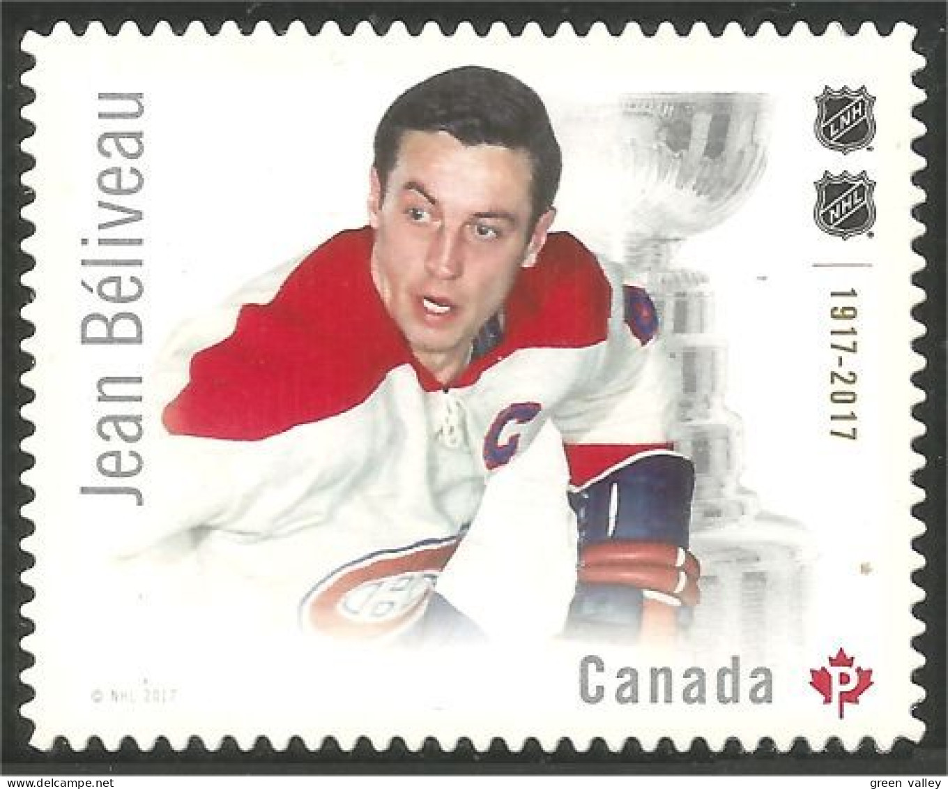 Canada Ice Hockey Glace Jean Beliveau Annual Collection Annuelle MNH ** Neuf SC (C30-28ib) - Hockey (sur Glace)