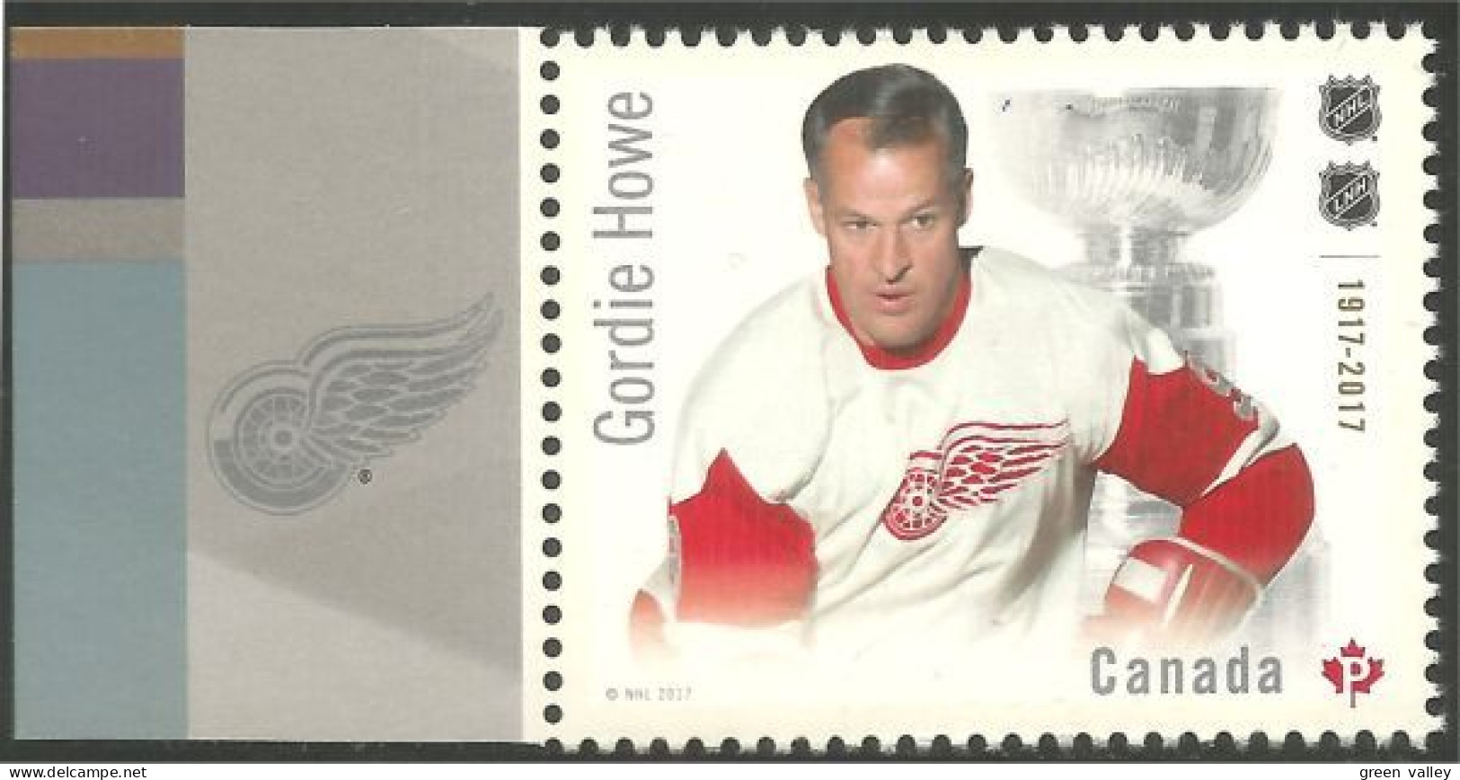 Canada Ice Hockey Glace Gordie Howe MNH ** Neuf SC (C30-26cl) - Nuovi