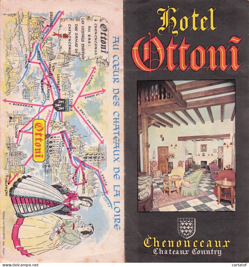 Hôtel OTTONI à CHENONCEAUX . Châteaux Country .  - Publicidad