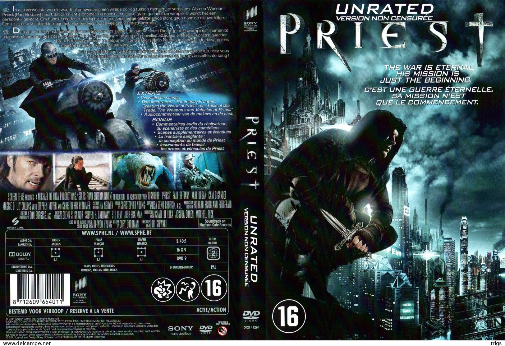 DVD - Priest - Action, Adventure