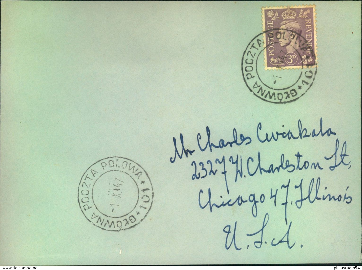 1941, Field Post Cancelled "CTESCA POSTA" - Other & Unclassified
