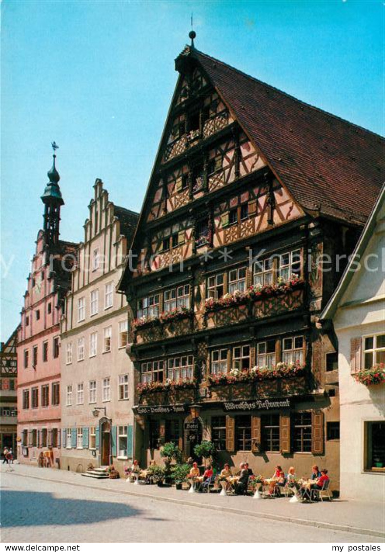 73231110 Dinkelsbuehl Deutsches Haus Dinkelsbuehl - Dinkelsbuehl