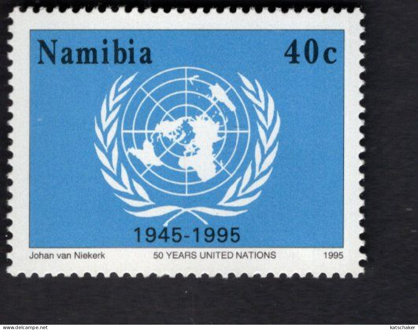 2025358427 1995 SCOTT 792 (XX) POSTFRIS MINT NEVER HINGED - UN - 50TH ANNIV - Namibie (1990- ...)