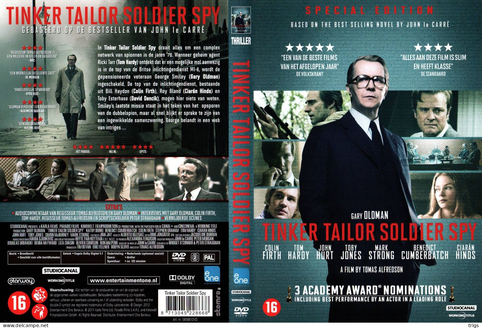 DVD - Tinker Tailor Soldier Spy - Politie & Thriller