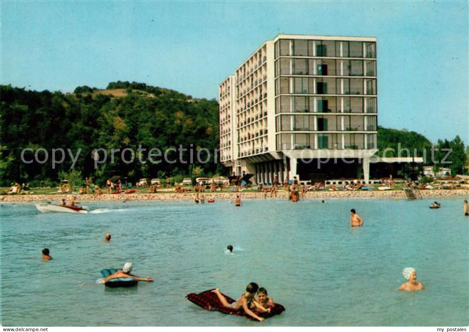 73230933 Tihany Szallo Hotel Ansicht Vom See Aus Tihany - Hungary