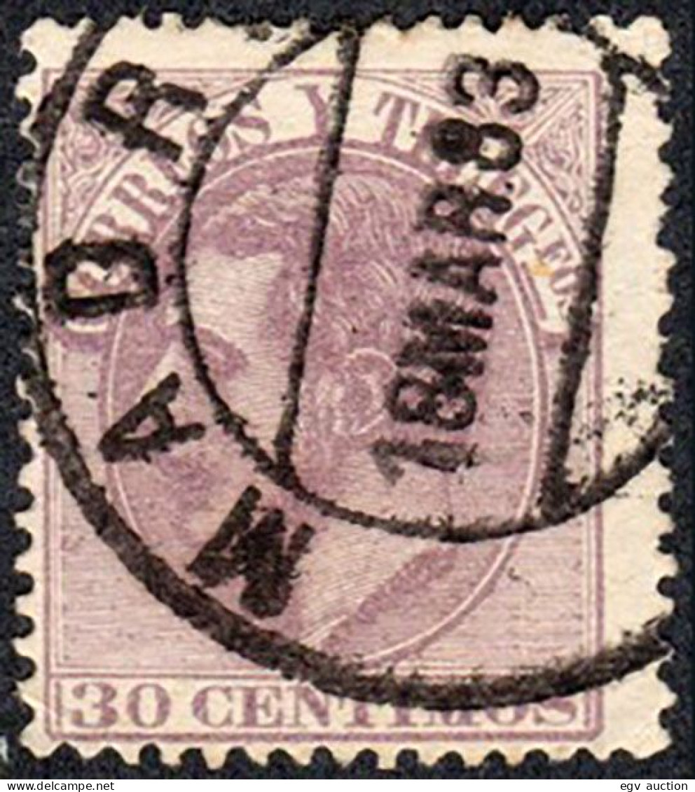 Madrid - Edi O 211 - 30 Céntimos - Mat Fech. Tipo Grande "Madrid" - Used Stamps