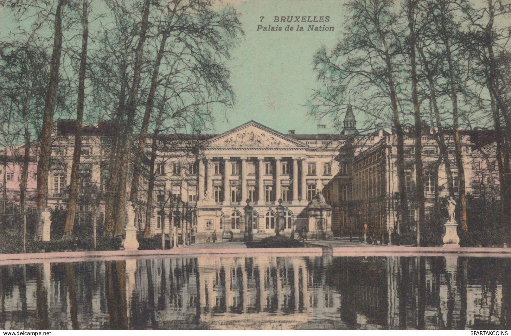 BELGIEN BRÜSSEL Postkarte CPA #PAD959.DE - Brüssel (Stadt)