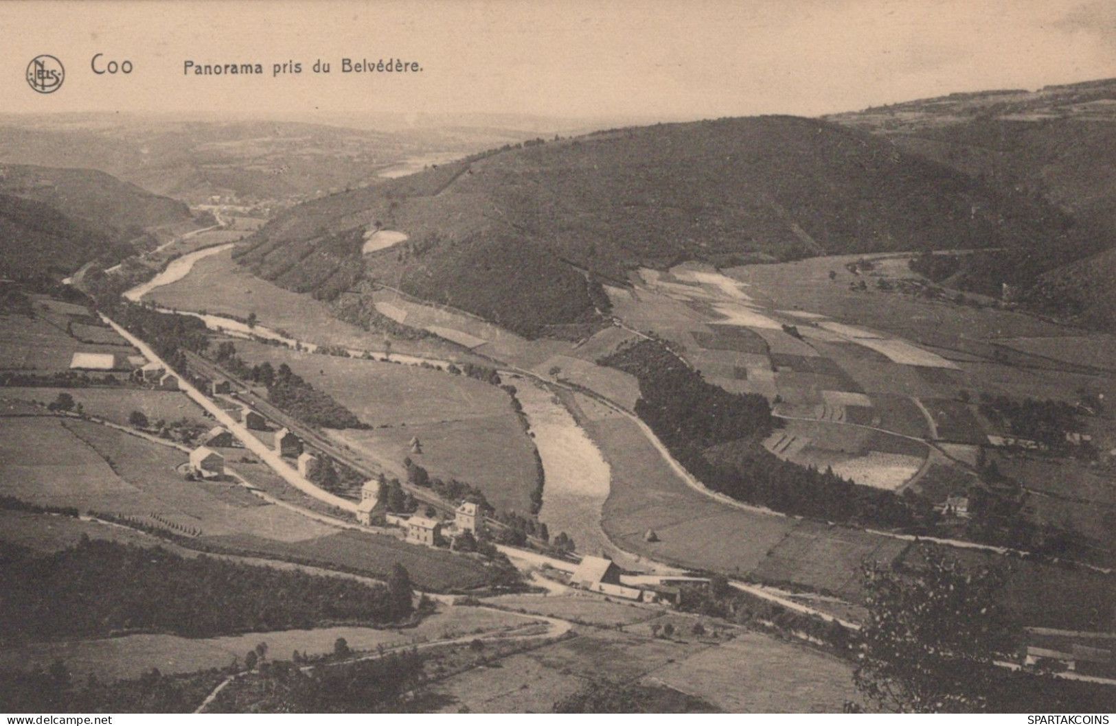 BELGIEN COO WASSERFALL Provinz Lüttich (Liège) Postkarte CPA Unposted #PAD185.DE - Stavelot