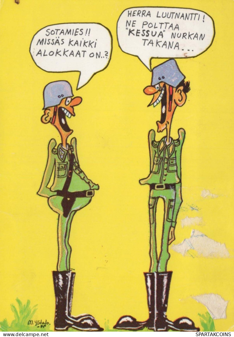 SOLDAT HUMOR Militaria Vintage Ansichtskarte Postkarte CPSM #PBV809.DE - Humoristiques