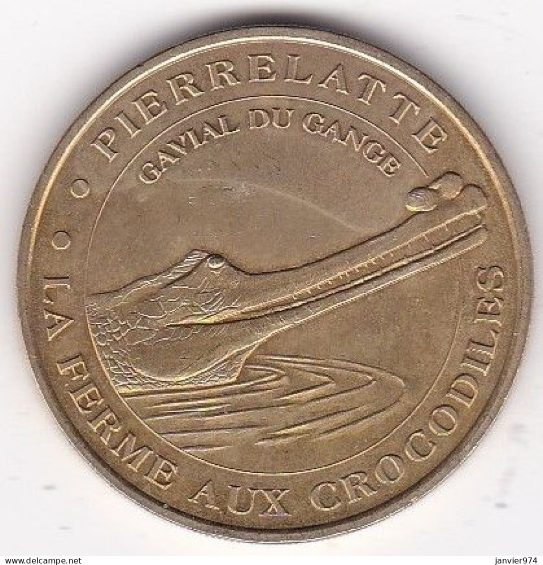 26 Drome. Pierrelatte . Ferme Aux Crocodiles, Gavial Du Gange 2001 - 2001