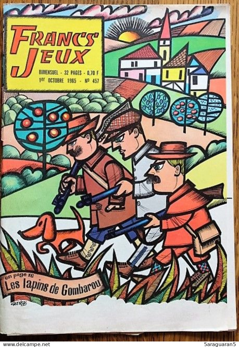 MAGAZINE FRANCS JEUX - 457 - Octobre 1965 Avec Fiches Sur Les Maisons De France - Other Magazines