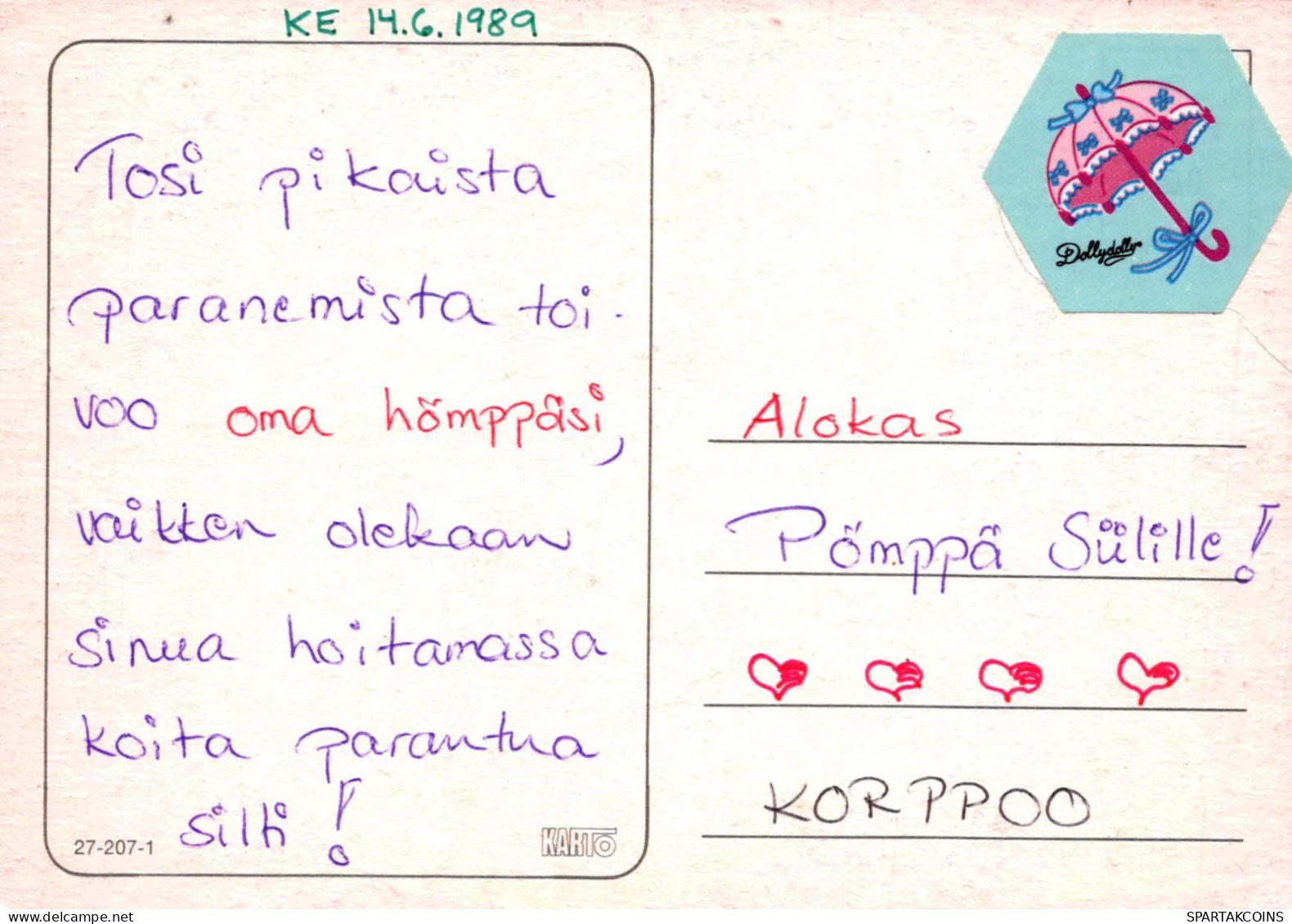 NIÑOS HUMOR Vintage Tarjeta Postal CPSM #PBV193.ES - Humorous Cards