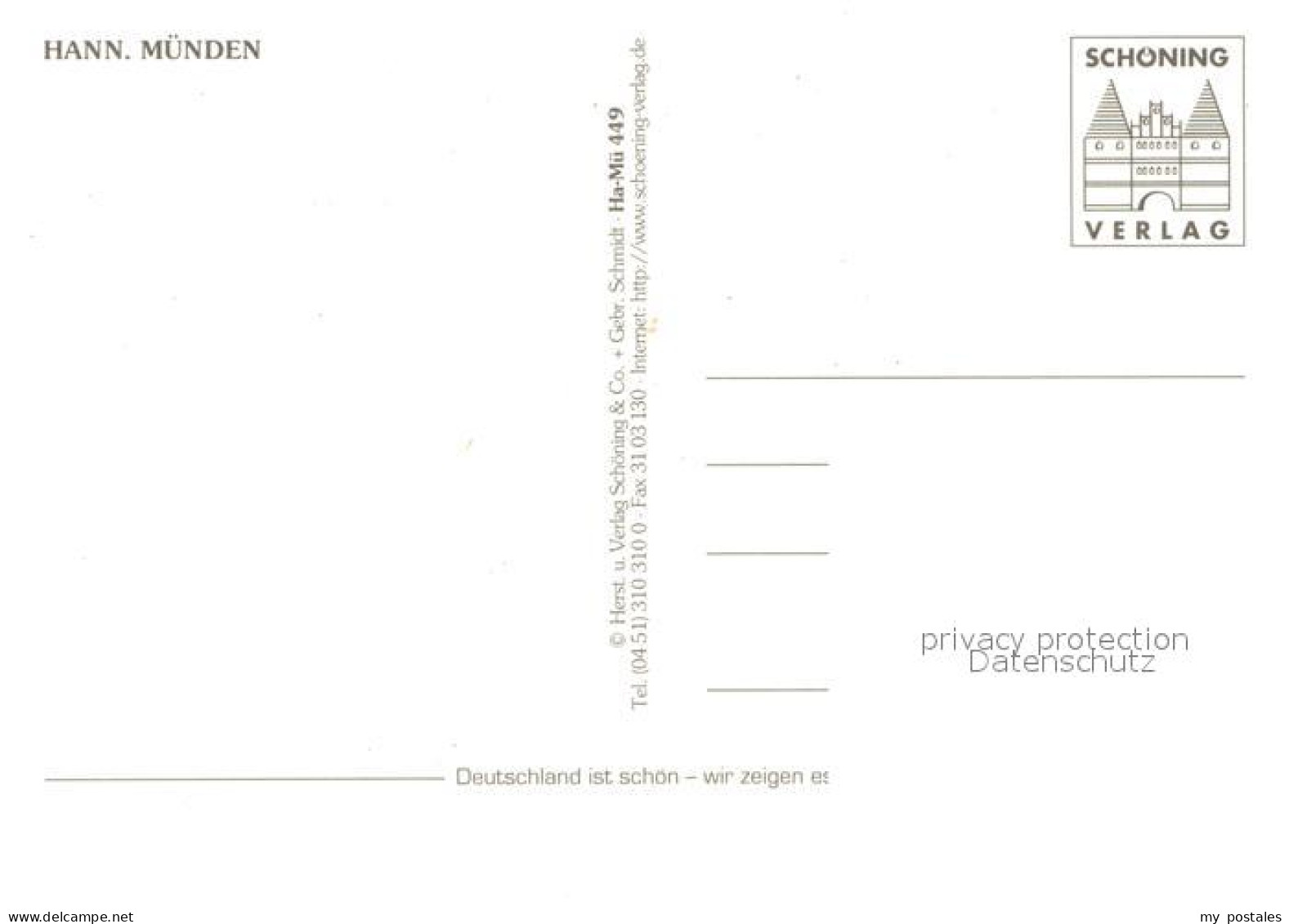 73229832 Hannoversch Muenden Nachtaufnahmen  Hannoversch Muenden - Hannoversch Muenden