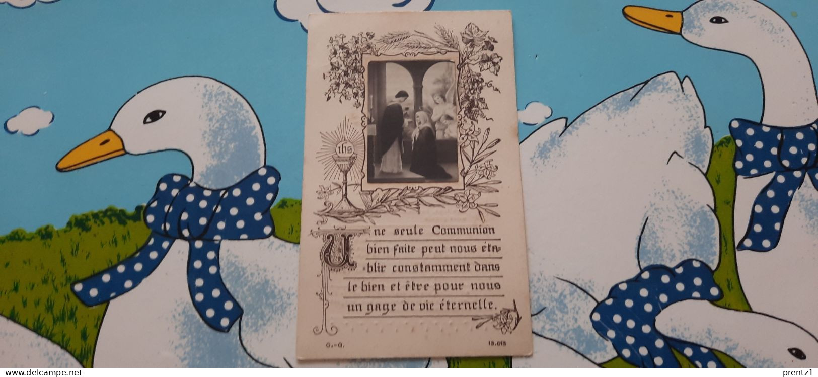 Heilige Professie Elvire Mertens - Zuster Maria Immaculata - Klooster Te Boom  20/10/1919- Clarissen ( Met Foto Vooraan) - Devotion Images
