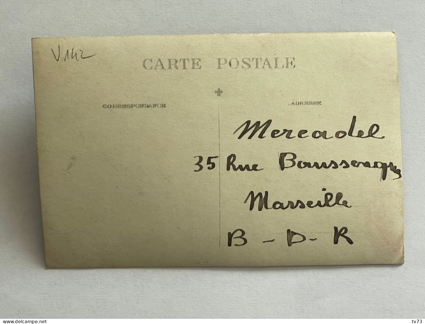 V142 OPERA Cp Photo Dédicacée De Pierre MERCADEL Traversti Signée Mme Mercadel ( Marseille ) à L'opéra De CHERBOURG 1931 - Opéra