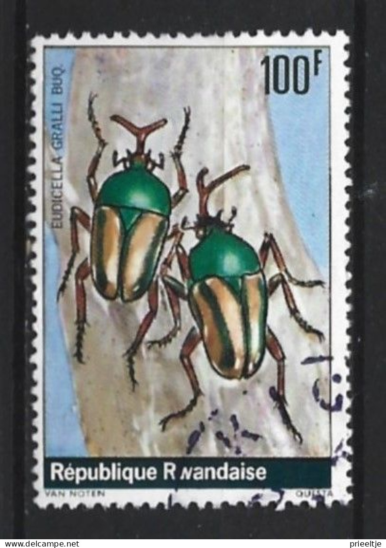 Rwanda 1978 Insect  Y.T. 837 (0) - Used Stamps