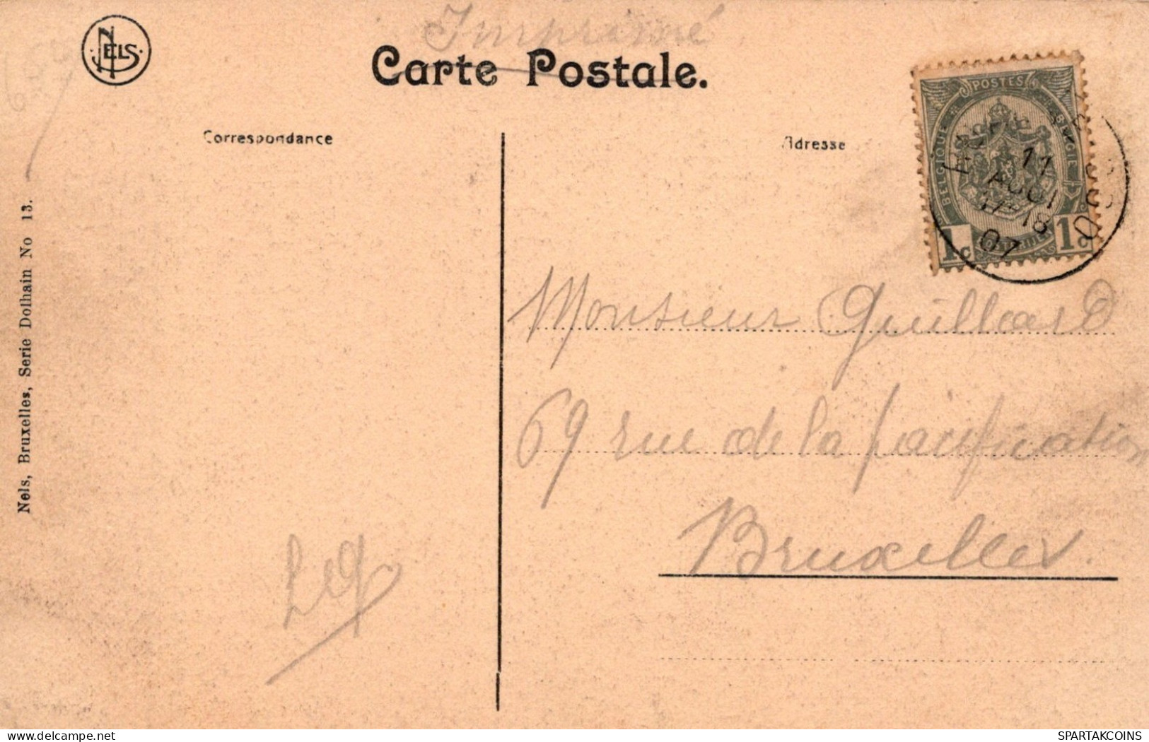 BELGIQUE CASCADE DE COO Province De Liège Carte Postale CPA #PAD184.FR - Stavelot