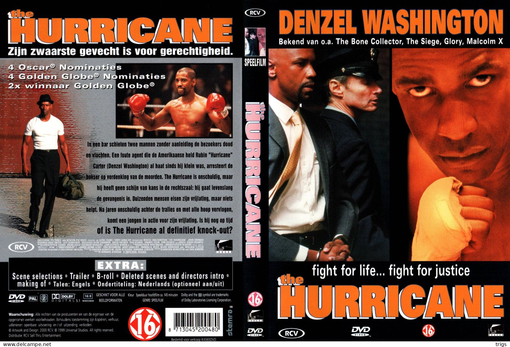 DVD - The Hurricane - Drame