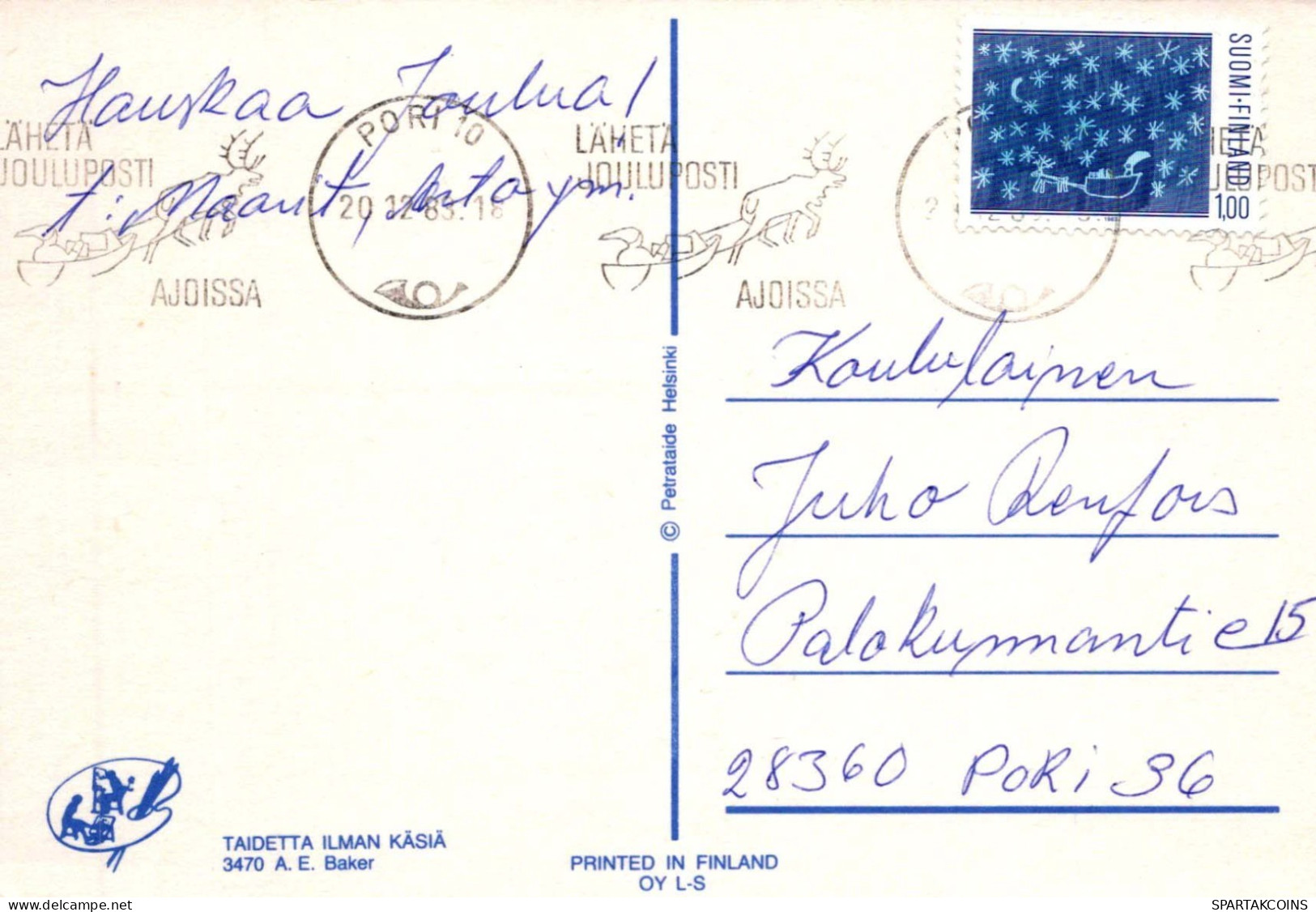 ÉCUREUIL Animaux Vintage Carte Postale CPSM #PBS693.FR - Andere & Zonder Classificatie
