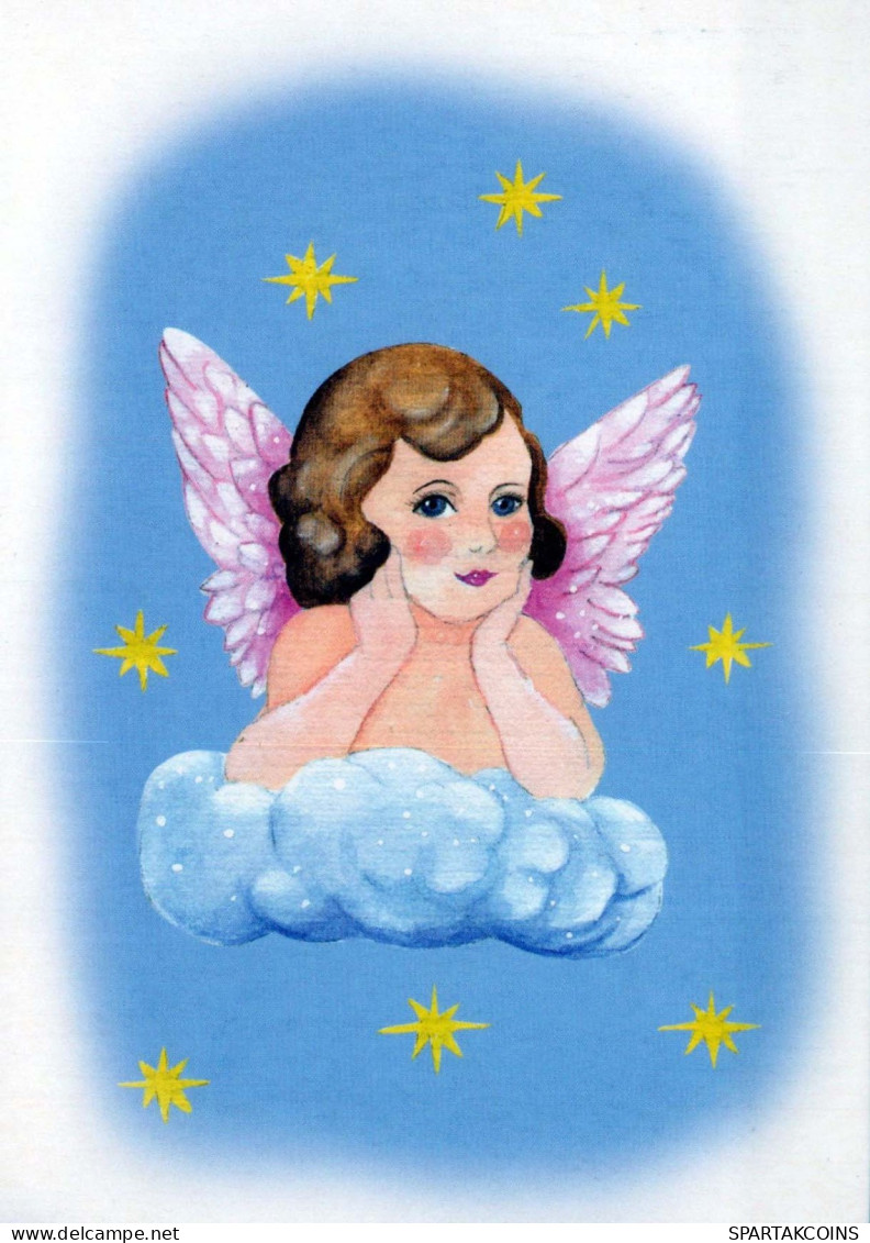 ANGE Noël Vintage Carte Postale CPSM #PBP452.FR - Engel