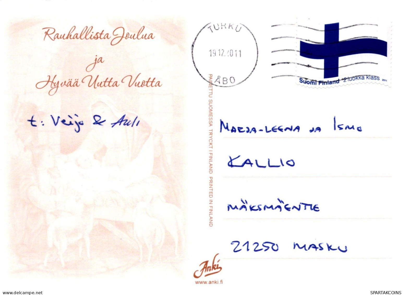 JÉSUS-CHRIST Bébé JÉSUS Noël Religion Vintage Carte Postale CPSM #PBP712.FR - Jesus
