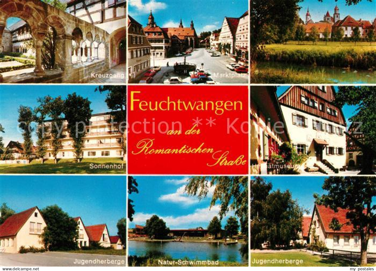 73229651 Feuchtwangen Marktplatz Jugendherberge Kreuzgang Feuchtwangen - Feuchtwangen