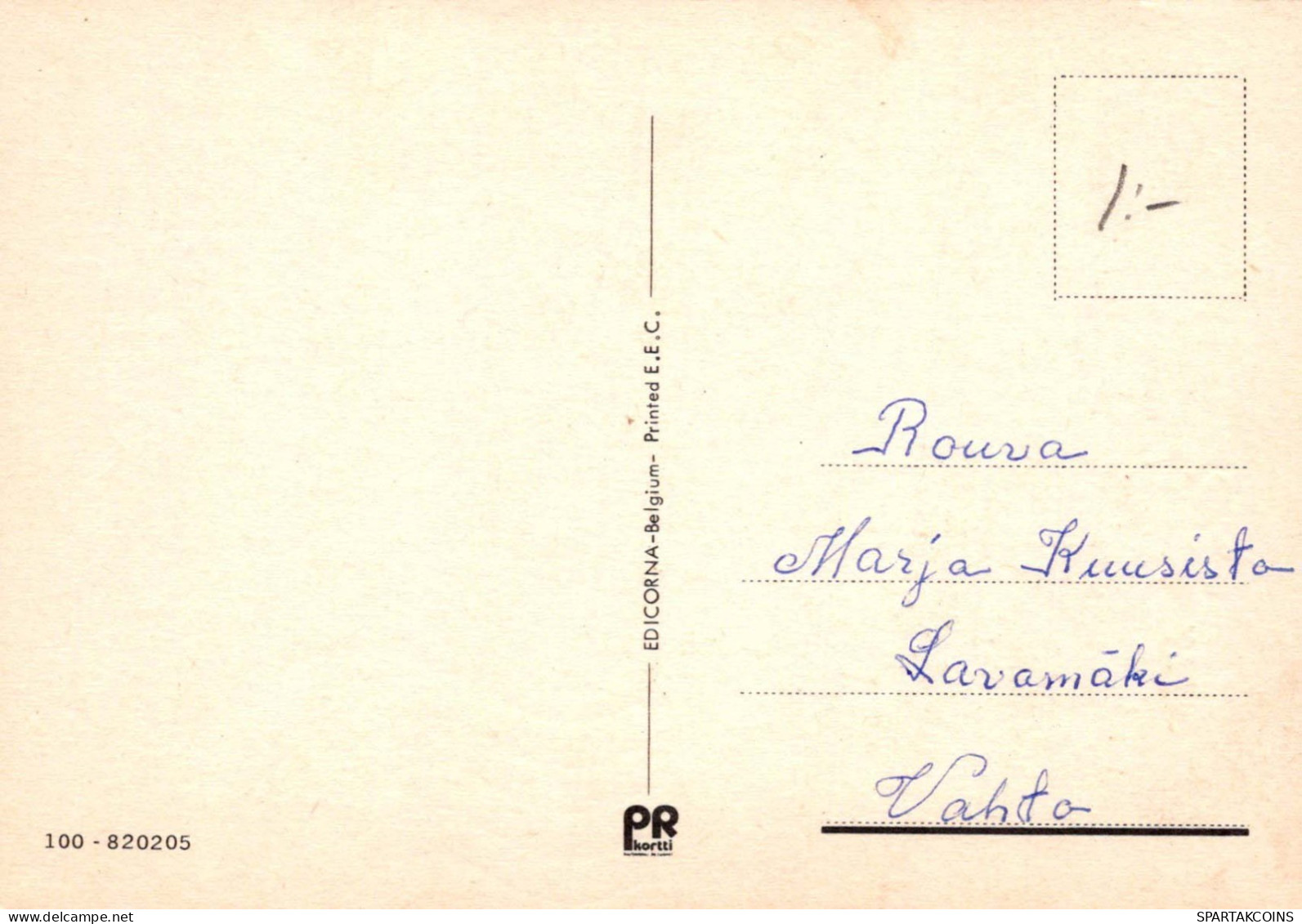 FLEURS Vintage Carte Postale CPSM #PAS310.FR - Fiori
