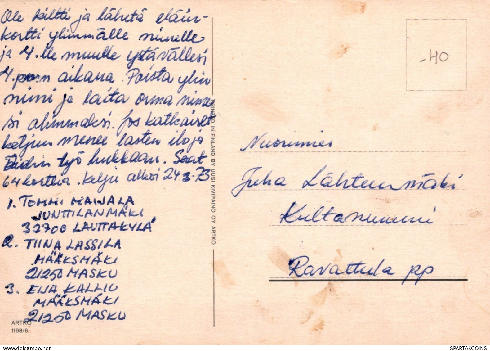 OISEAU Animaux Vintage Carte Postale CPSM #PAN272.FR - Oiseaux