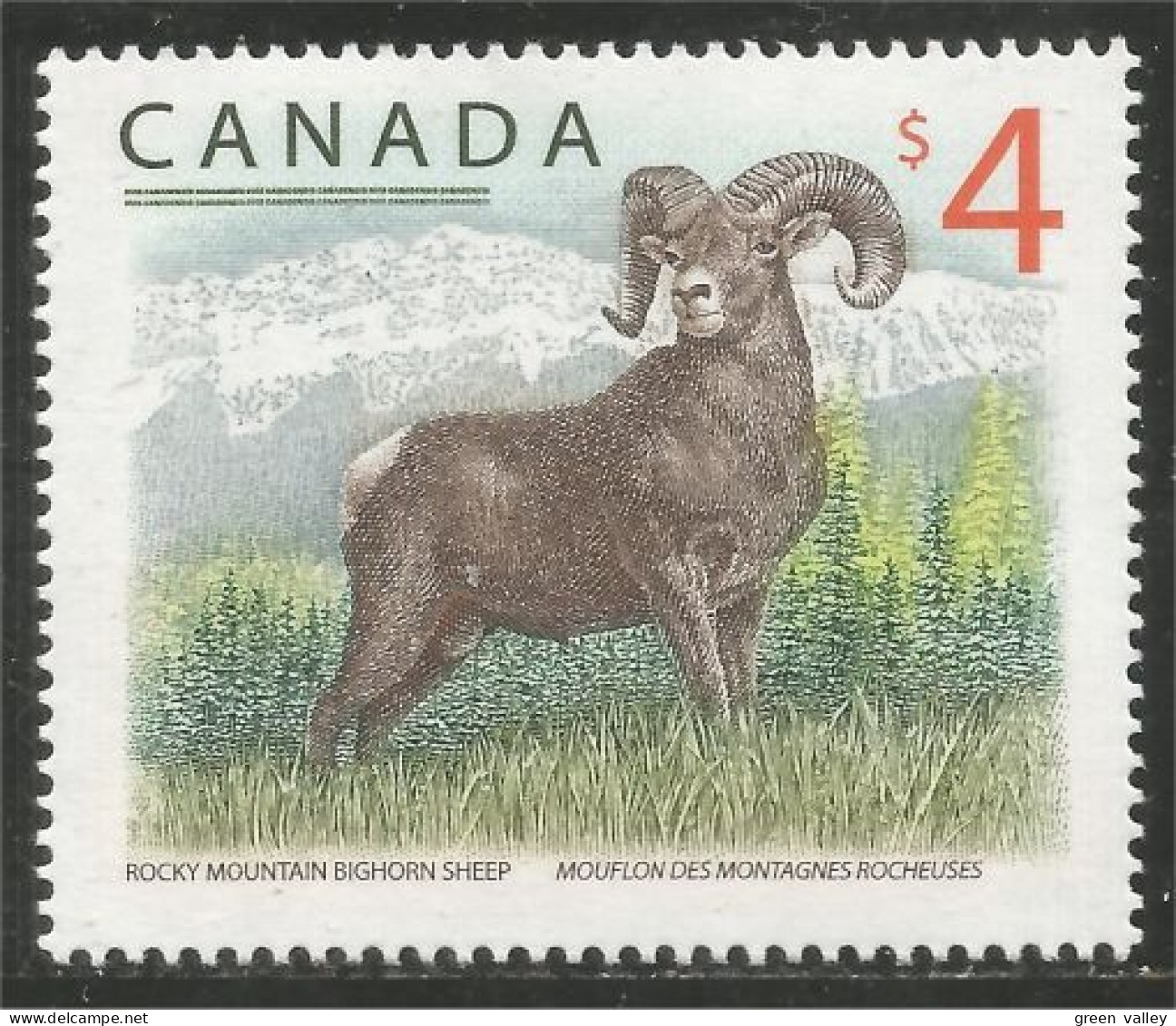 Canada Chevreuil Deer Hirsch Cervo Mouflon Bighorn Annual Collection Annuelle MNH ** Neuf SC (C31-29b) - Other & Unclassified