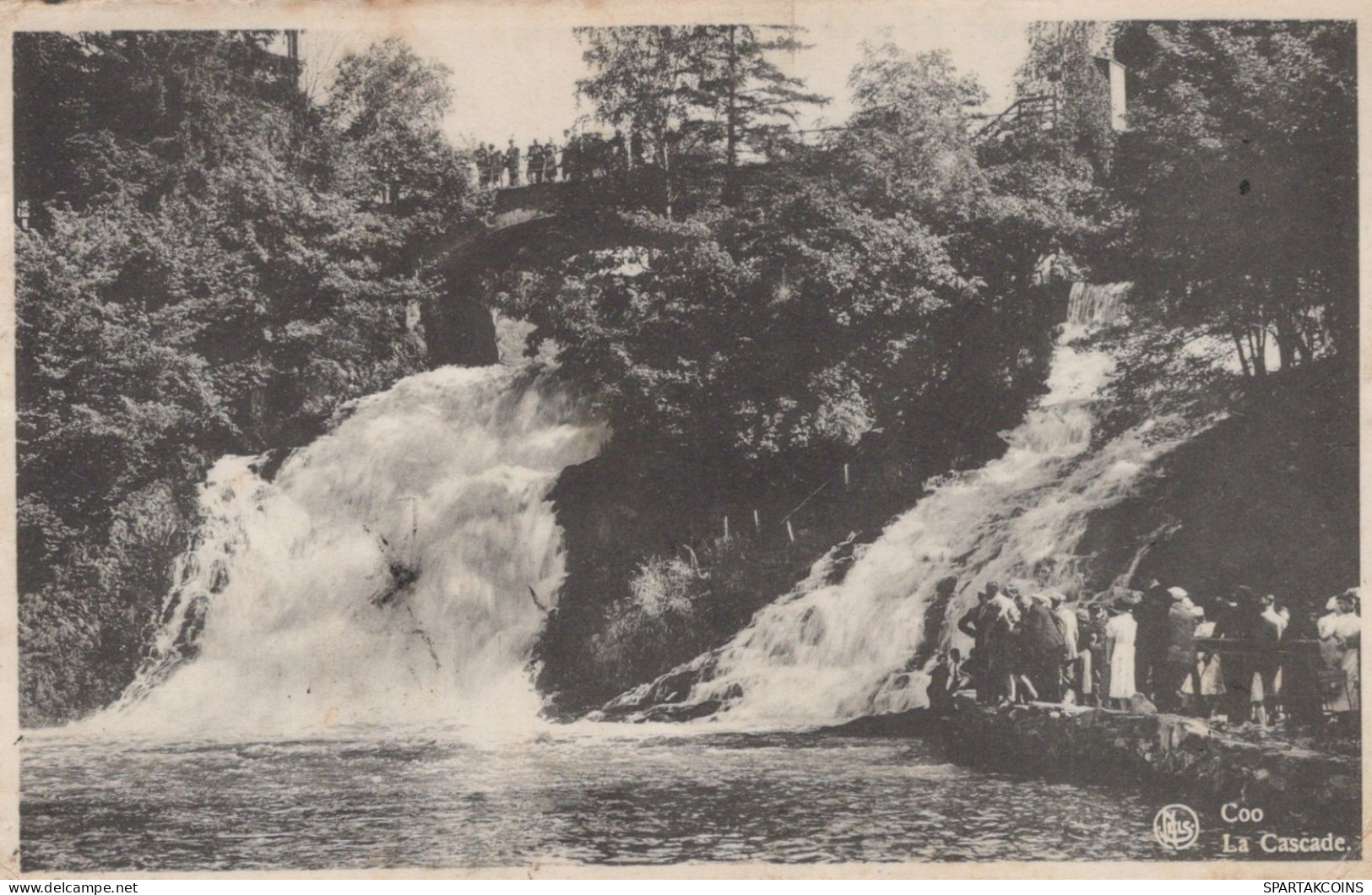 BELGIUM COO WATERFALL Province Of Liège Postcard CPA #PAD119.GB - Stavelot