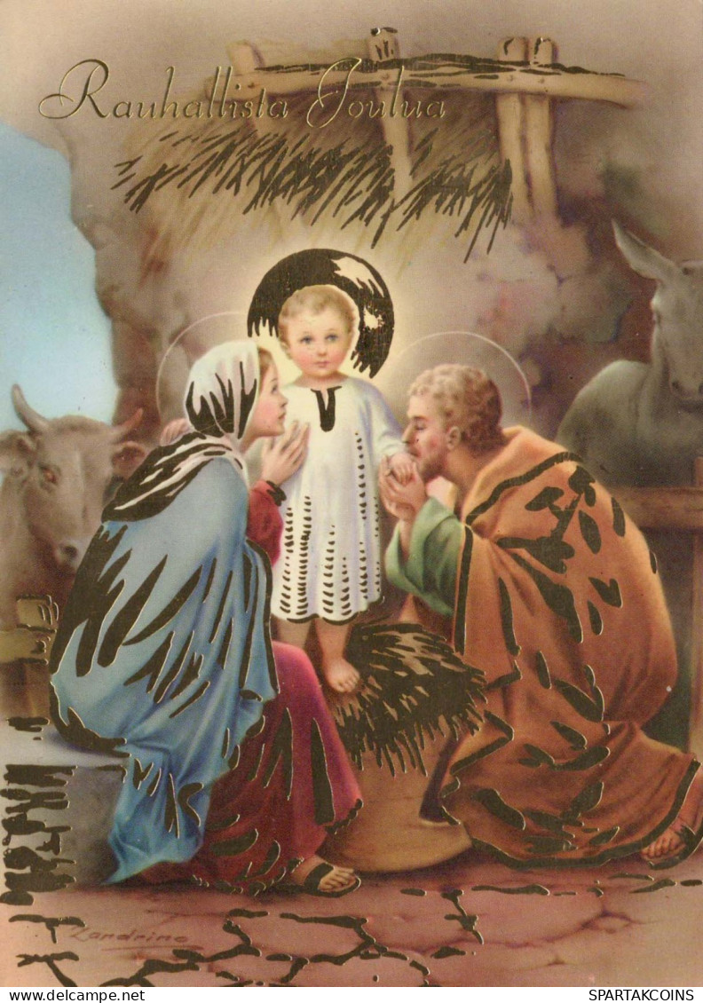 Virgen Mary Madonna Baby JESUS Christmas Religion #PBB675.GB - Vierge Marie & Madones