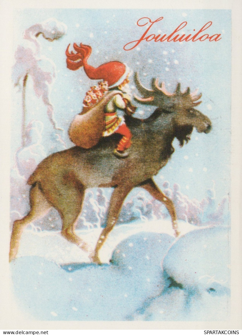 SANTA CLAUS CHRISTMAS Holidays Vintage Postcard CPSM #PAJ909.GB - Santa Claus