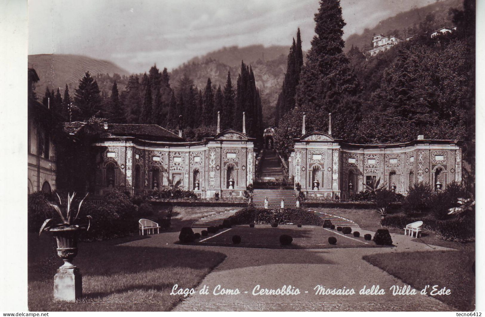 Cernobbio(como) - Mosaico Della Villa D'este - Non Viaggiata - Como