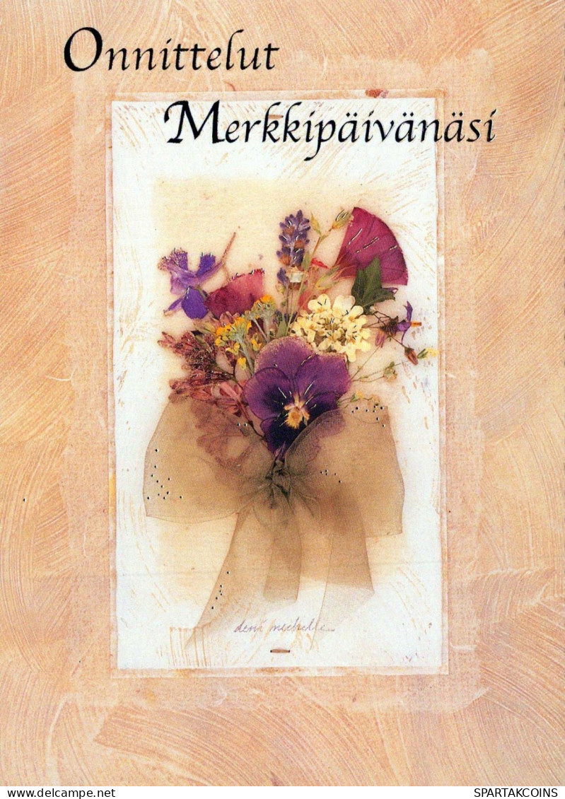 FIORI Vintage Cartolina CPSM #PBZ059.IT - Flowers