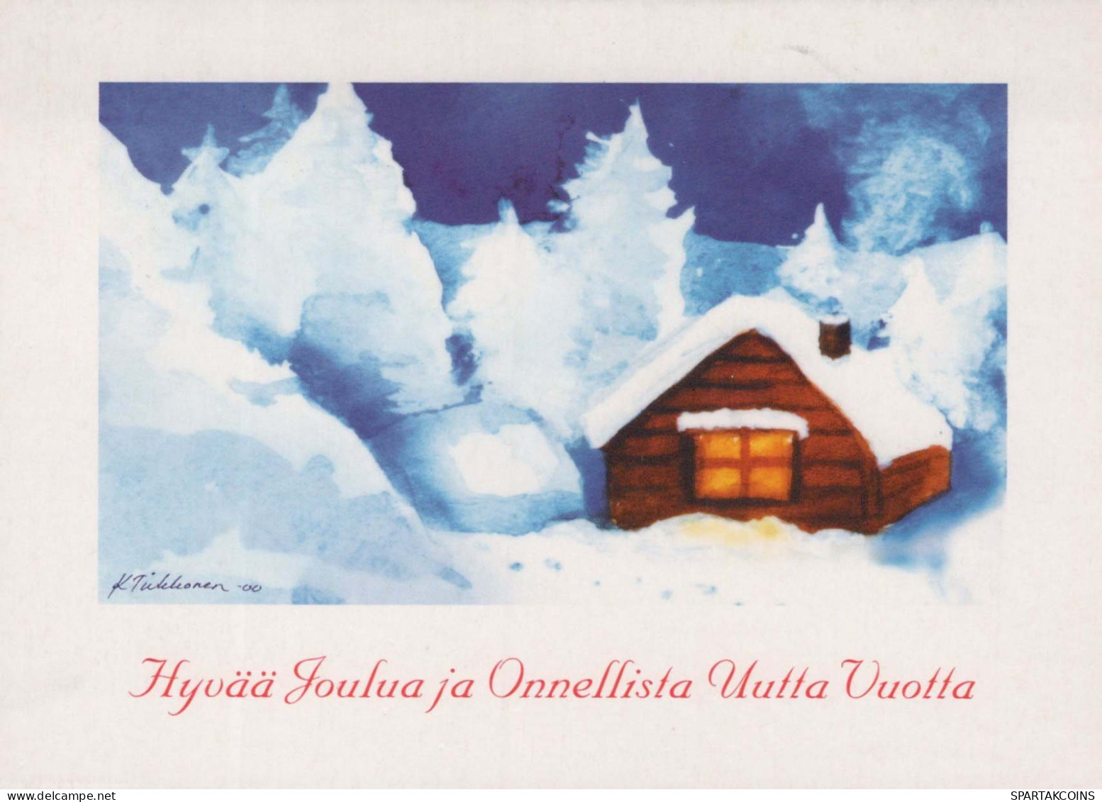 Buon Anno Natale Vintage Cartolina CPSM #PBN336.IT - Neujahr