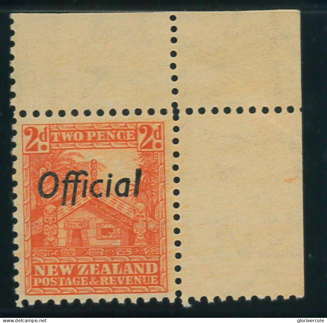 P3081 C - NEW ZEALAND, OFFICIAL STAMP S.GIBBONS, 0123 B MNH - Dienstzegels