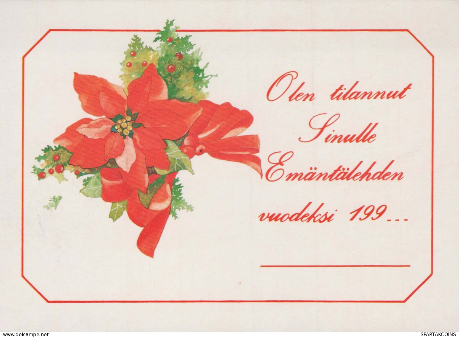 FIORI Vintage Cartolina CPSM #PAR831.IT - Fleurs