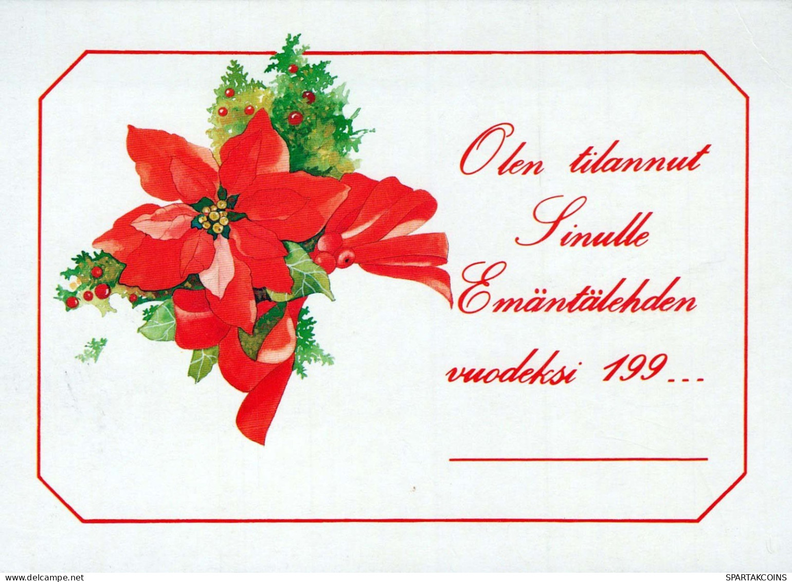 FIORI Vintage Cartolina CPSM #PAR831.IT - Flowers
