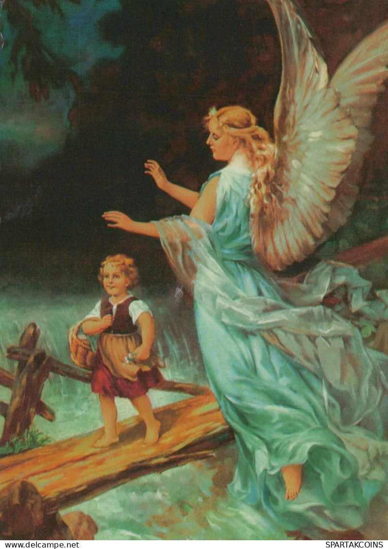 ANGELO Buon Anno Natale Vintage Cartolina CPSM #PAJ113.IT - Angels