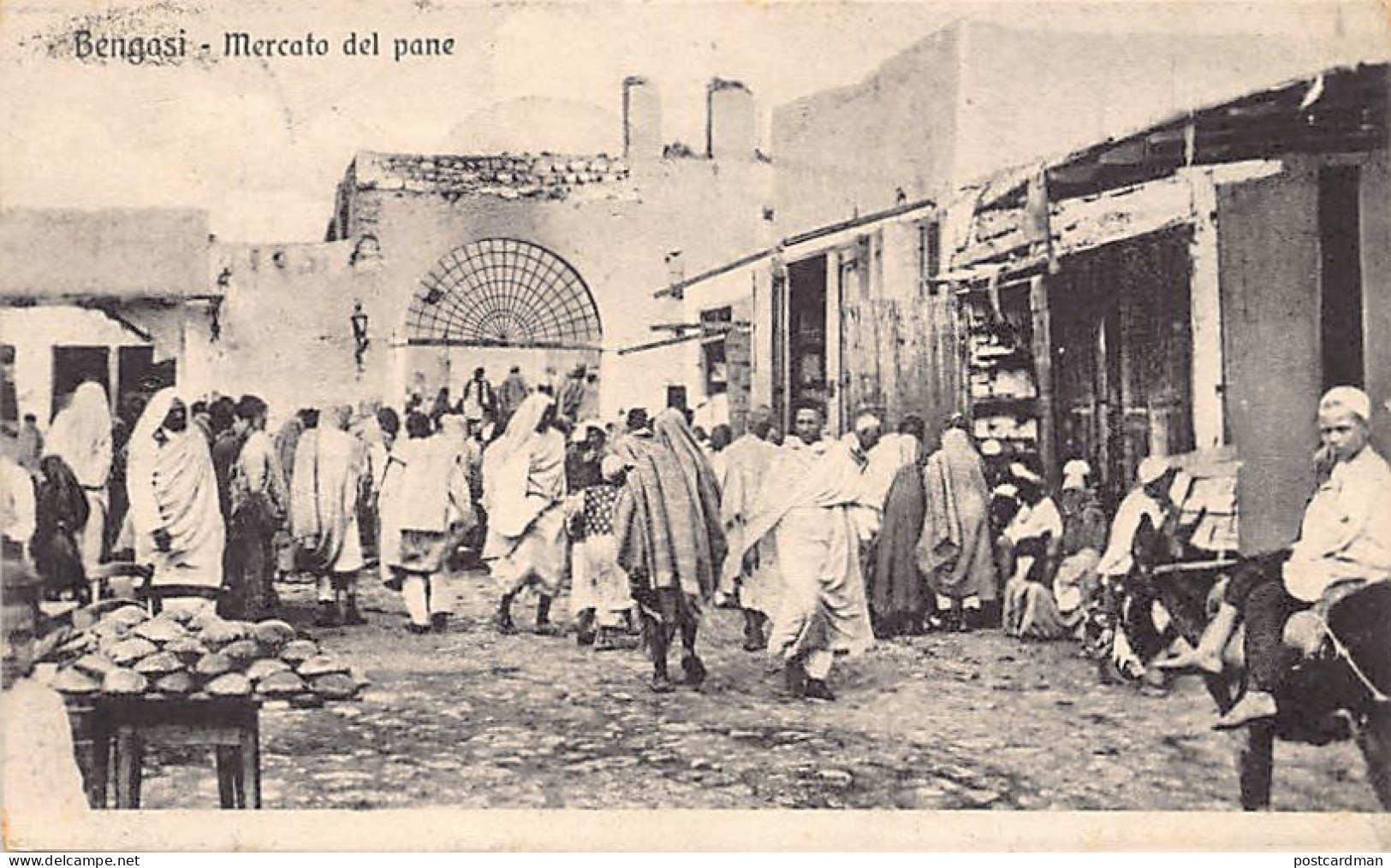 Libya - BENGHAZI - The Bread Market - Libya