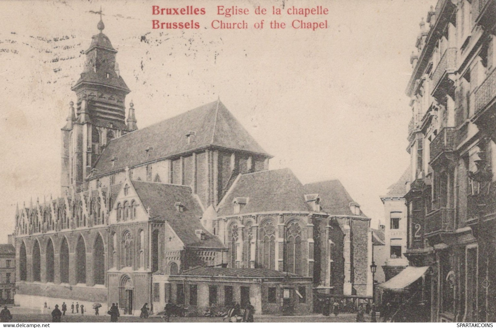 BELGIUM BRUSSELS Postcard CPA #PAD760.GB - Bruxelles-ville