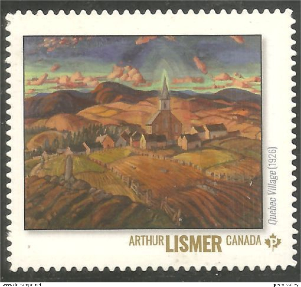 Canada Tableau Lismer Painting Annual Collection Annuelle MNH ** Neuf SC (C32-43eb) - Autres & Non Classés