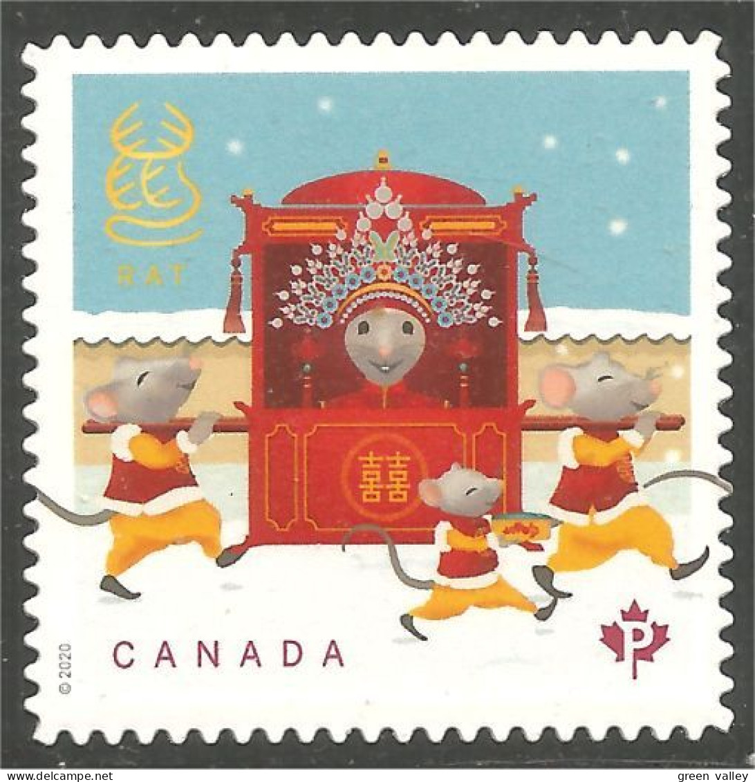 Canada Année New Year Rat Annual Collection Annuelle MNH ** Neuf SC (C32-31iib) - Nouvel An Chinois