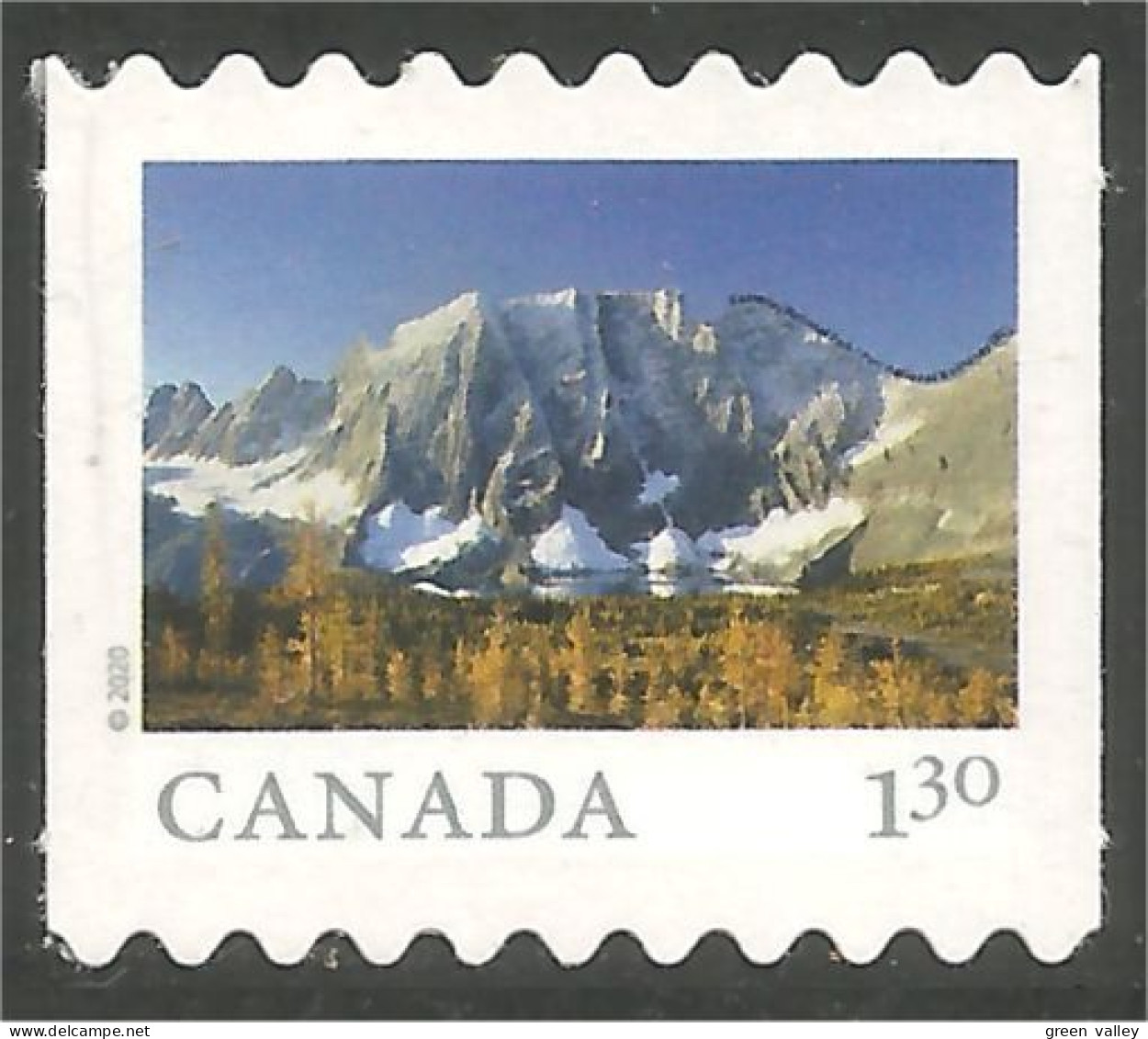 Canada Parc Kootenay National Park Coil Roulette MNH ** Neuf SC (C32-26b) - Ongebruikt