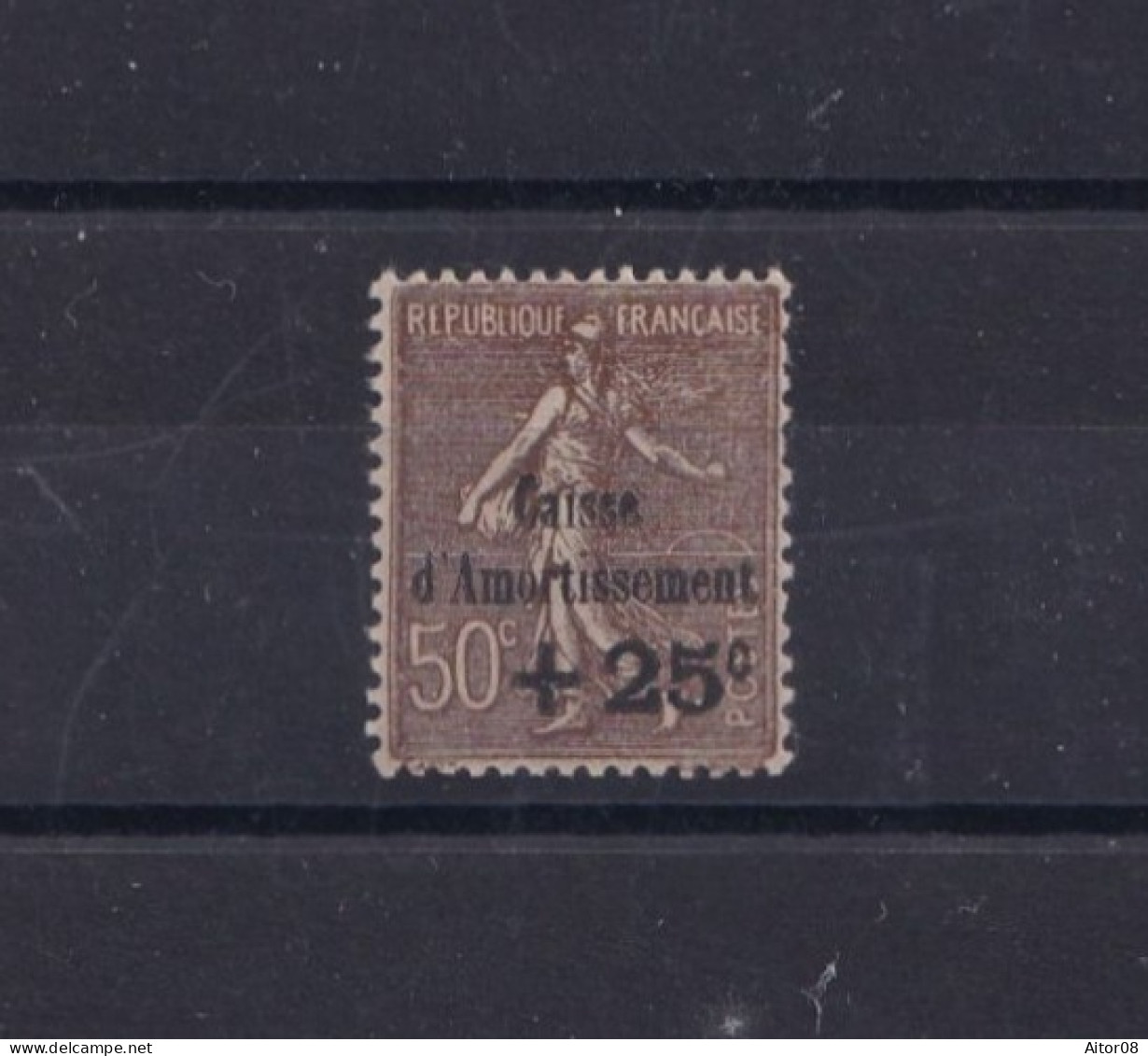 TIMBRE DE 1930 N° 267.CAISSE D AMORTISSEMENT .NEUF* INTERESSANT.COTE 45 EURO - Unused Stamps