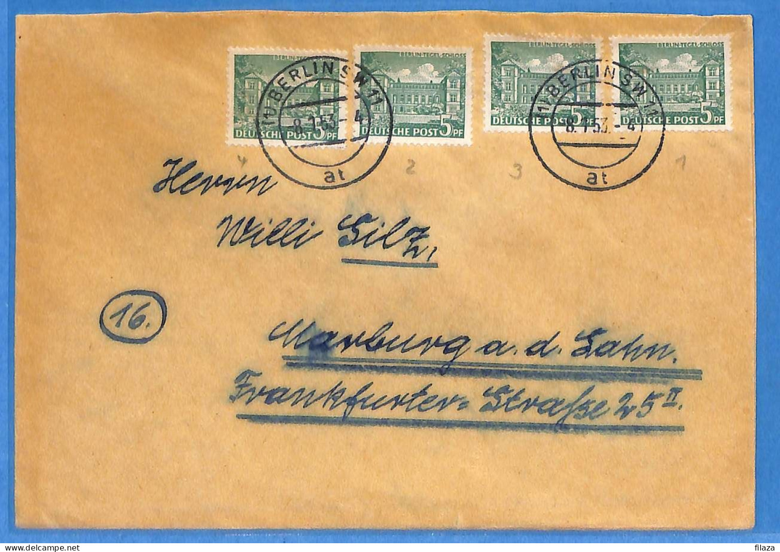 Berlin West 1953 - Lettre De Berlin - G33079 - Covers & Documents