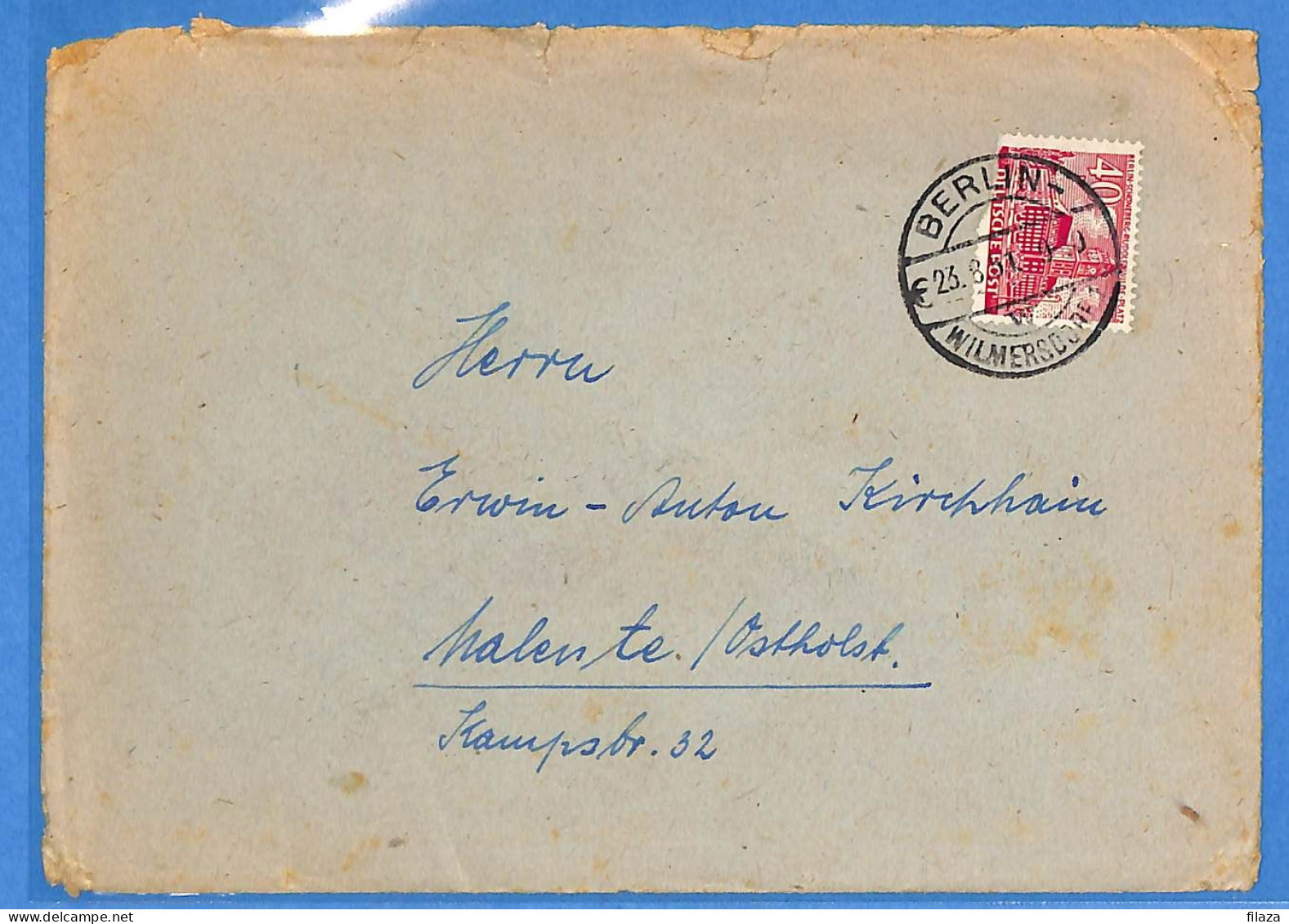 Berlin West 1951 - Lettre De Berlin - G33081 - Cartas & Documentos