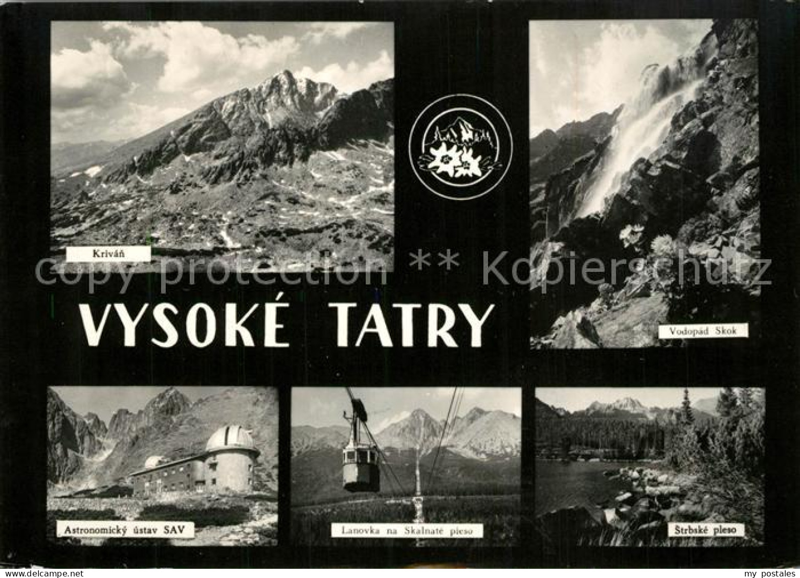 73225156 Tatry Vysoke Gebirge Krivan Bergbahn Wasserfall Tatry Vysoke Gebirge - Slovaquie